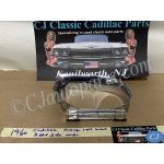 OEM 1960 Cadillac Deville Eldorado Fleetwood RIGHT PASSENGER SIDE OUTER PARKING LIGHT LAMP BEZEL TRIM